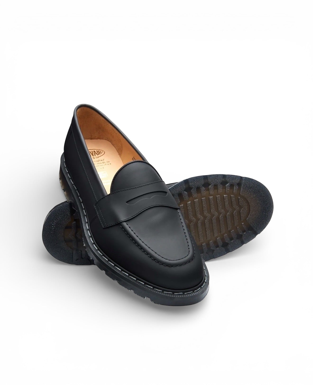 S0 970 Penny Loafer black greasy