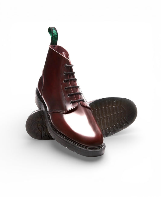 SOLOVAIR S6 969 Astronaut Boot burgundy rub off hs