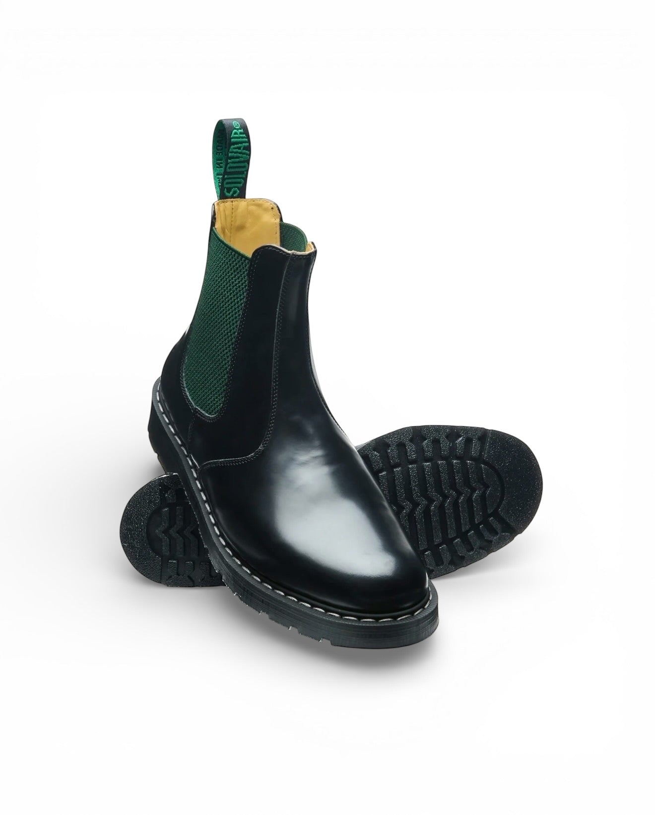 SOLOVAIR S0 900 Dealer Boot black high shine green