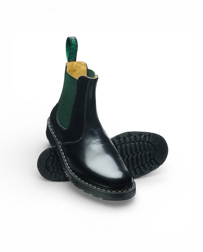 SOLOVAIR S0 900 Dealer Boot black high shine green
