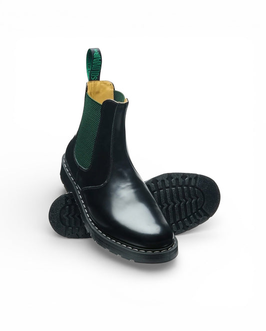 SOLOVAIR S0 900 Dealer Boot black high shine green