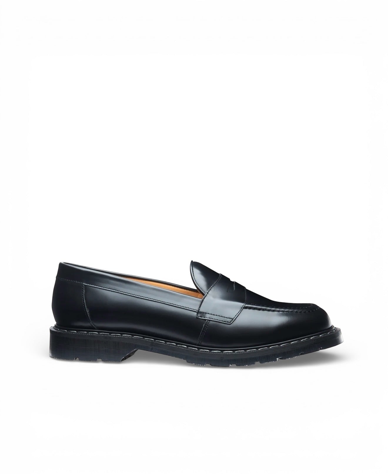 SOLOVAIR S0 970 Penny Loafer black high shine