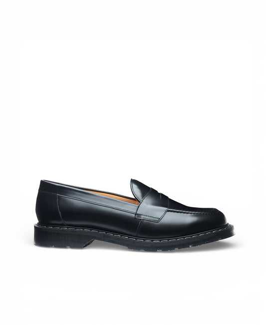 SOLOVAIR S0 970 Penny Loafer black high shine